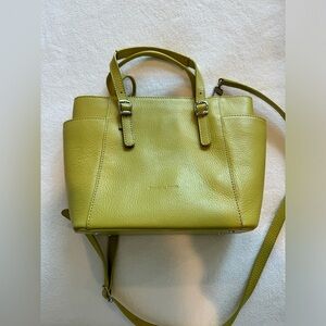 Daniella Ortiz Chartreuse Hand & Shoulder Bag